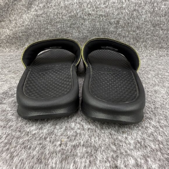 ✅Mens 8 NIKE AIR BENASSI JDI ELECTRO GRN SLIDES Casual Comfort Summer Shoes - Picture 8 of 13